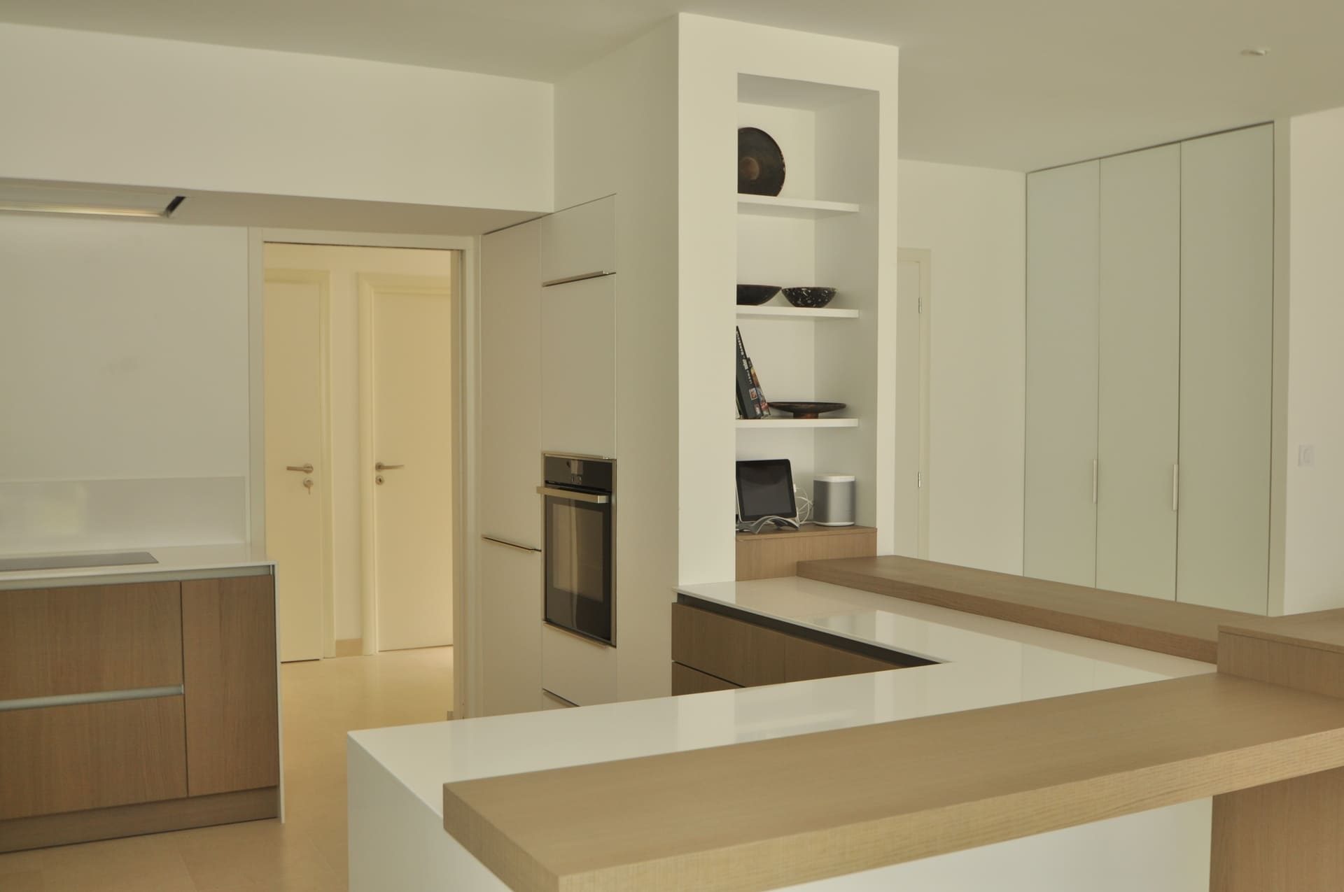 realisation cuisine moderne mobilier bois étageres agencements mg maguio montpellier lattes