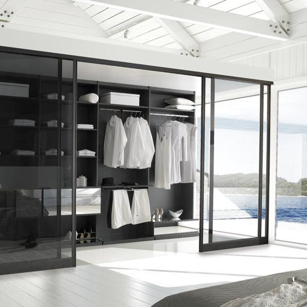 agencements mg montpellier amenagement dressing twist miroir sur mesure