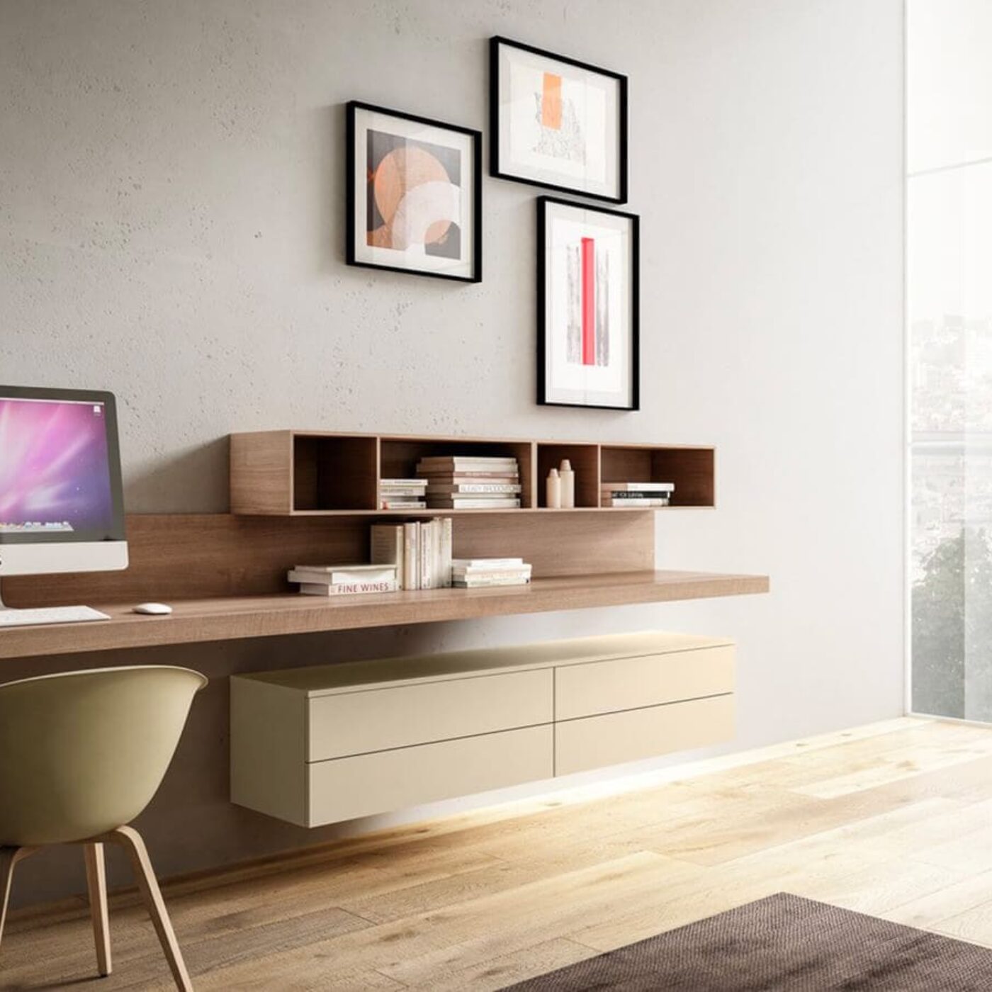 agencements mg montpellier amenagement sejour living moderne meuble tv laque sur mesure