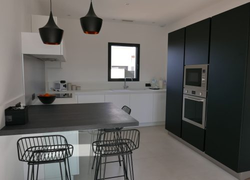 realisation cuisine moderne mobilier bois étageres agencements mg maguio montpellier palavas